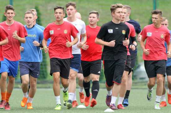 Pierwszy trening za nami